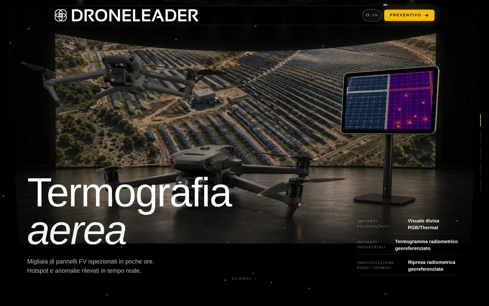 Sito Drone Leader